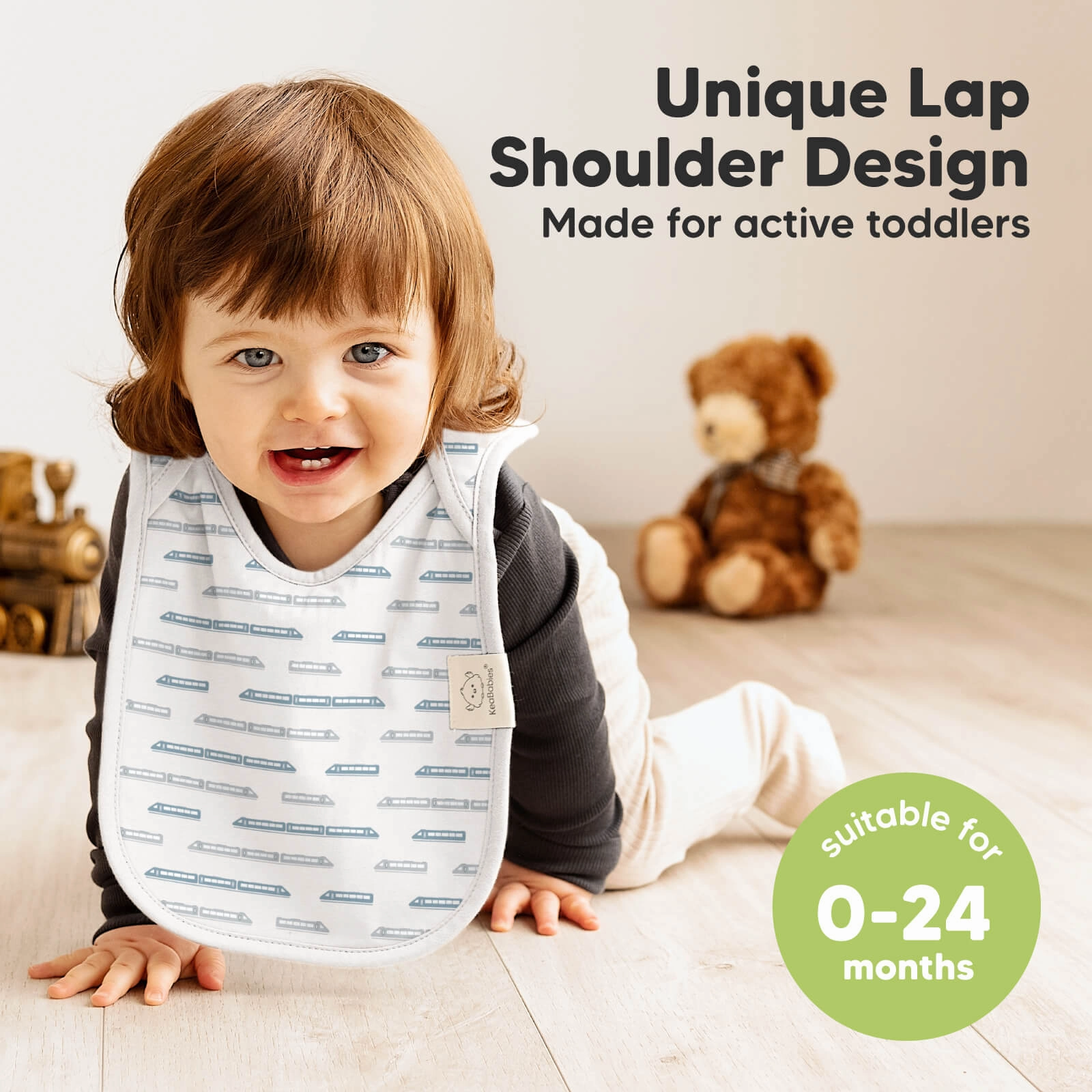 8-Pack Hallo Drool Bibs (Vessels)