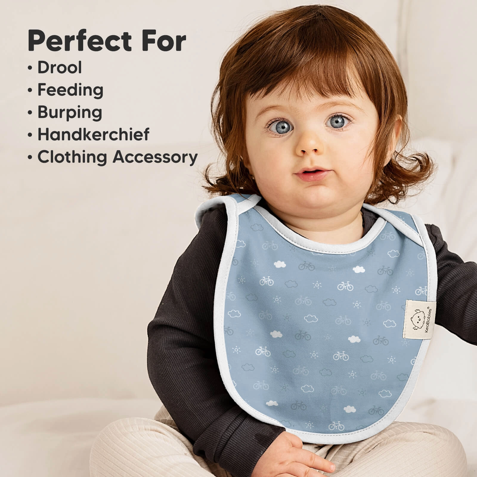 8-Pack Hallo Drool Bibs (Vessels)