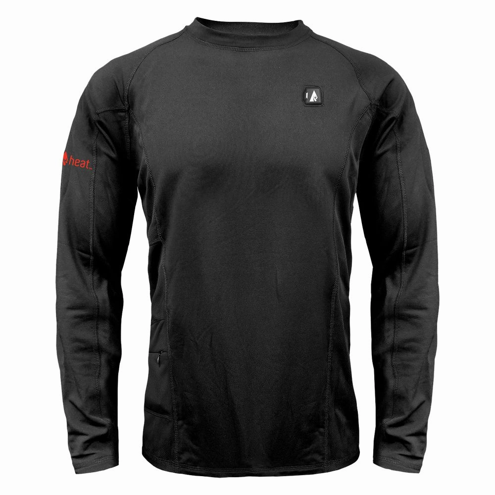 ActionHeat AH-BLT-5V-01-XL Base Layer Battery Operated Heated Shirt for Men -Electric Heat w/ 3 Heat Panels Large