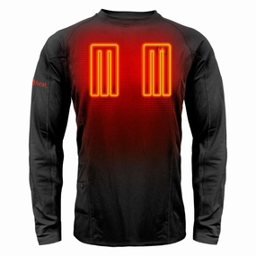 ActionHeat AH-BLT-5V-01-XL Base Layer Battery Operated Heated Shirt for Men -Electric Heat w/ 3 Heat Panels Large