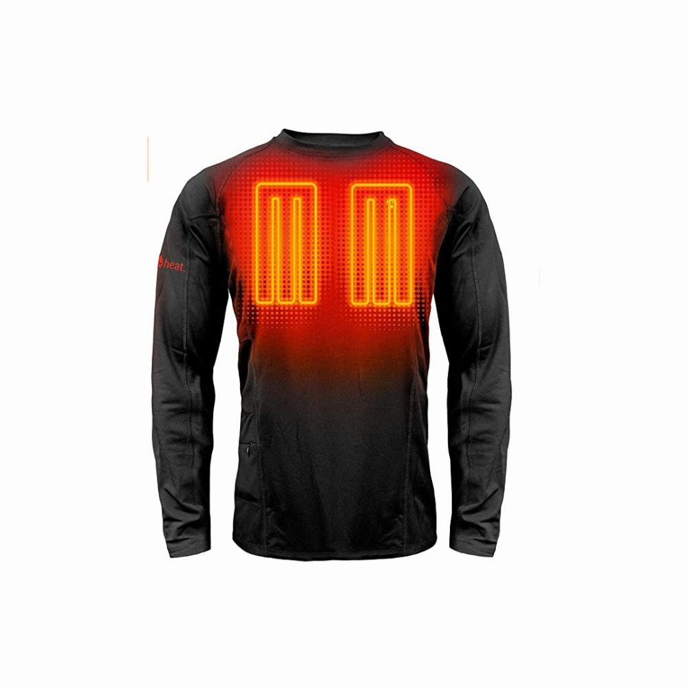 ActionHeat AH-BLT-5V-01-XL Base Layer Battery Operated Heated Shirt for Men -Electric Heat w/ 3 Heat Panels Large