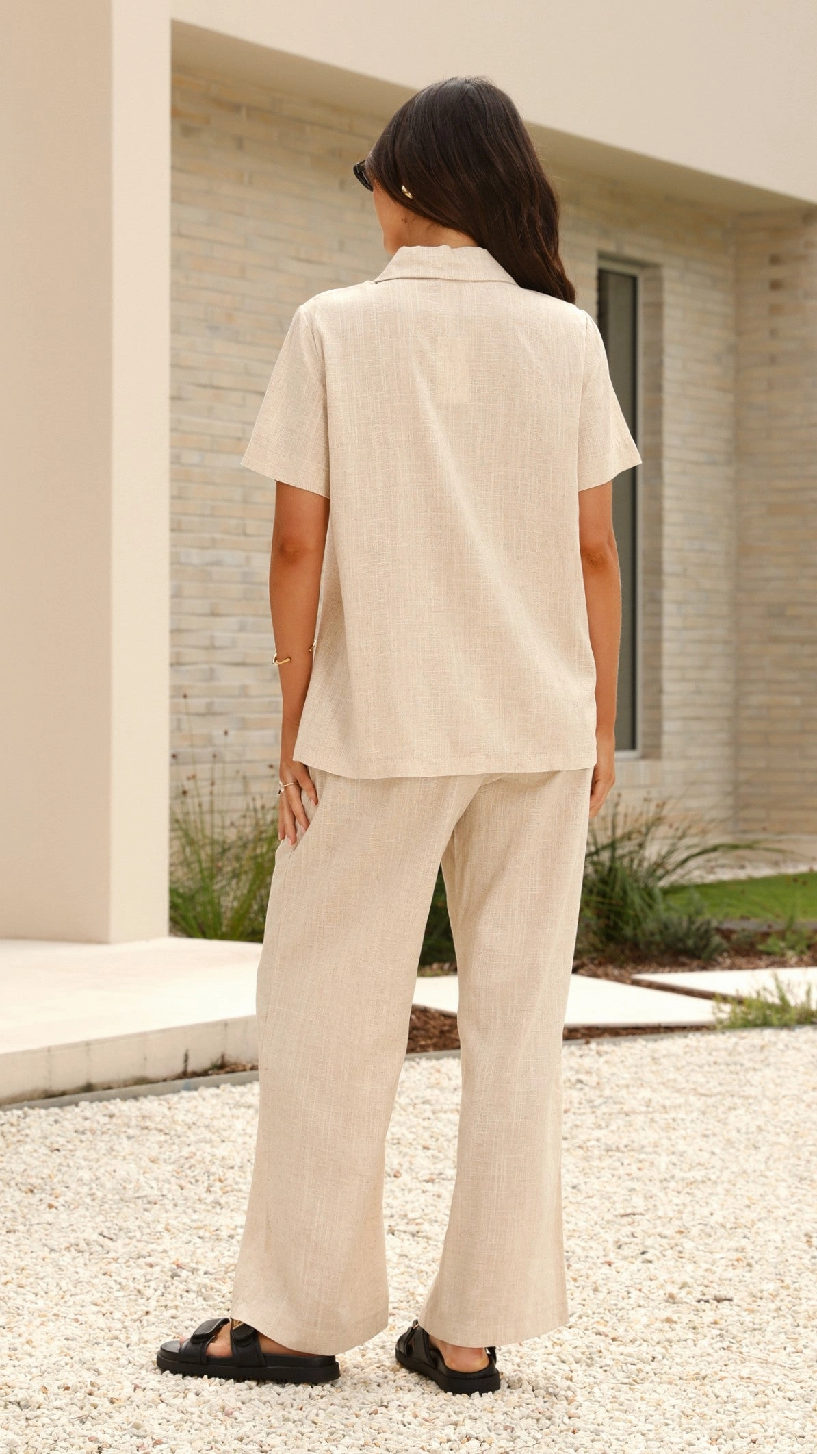 Adelais Pants - Beige