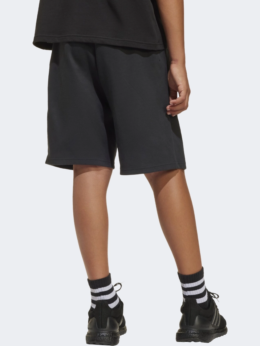 Adidas Future Icons Logo Above Knee Kids Unisex Sportswear Short Black