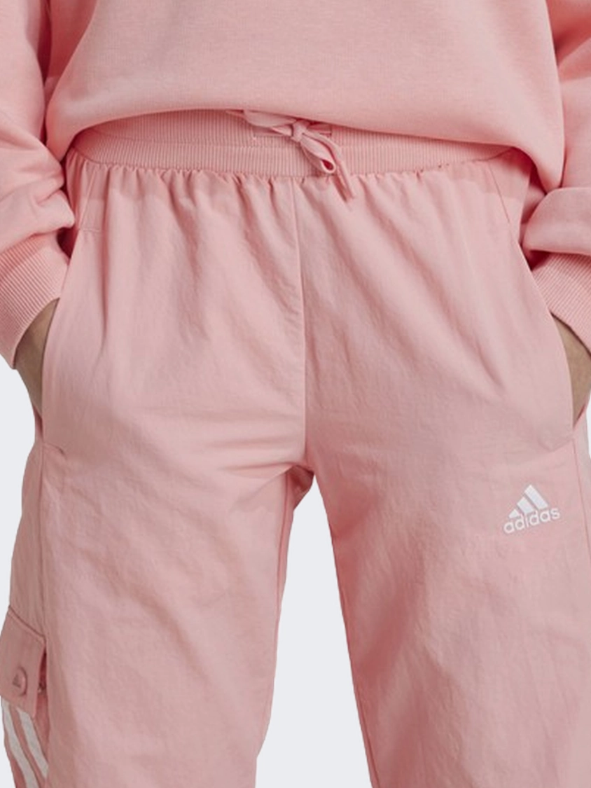 Adidas Jam Kids-Girls Sportswear Pant Pink Spark/White