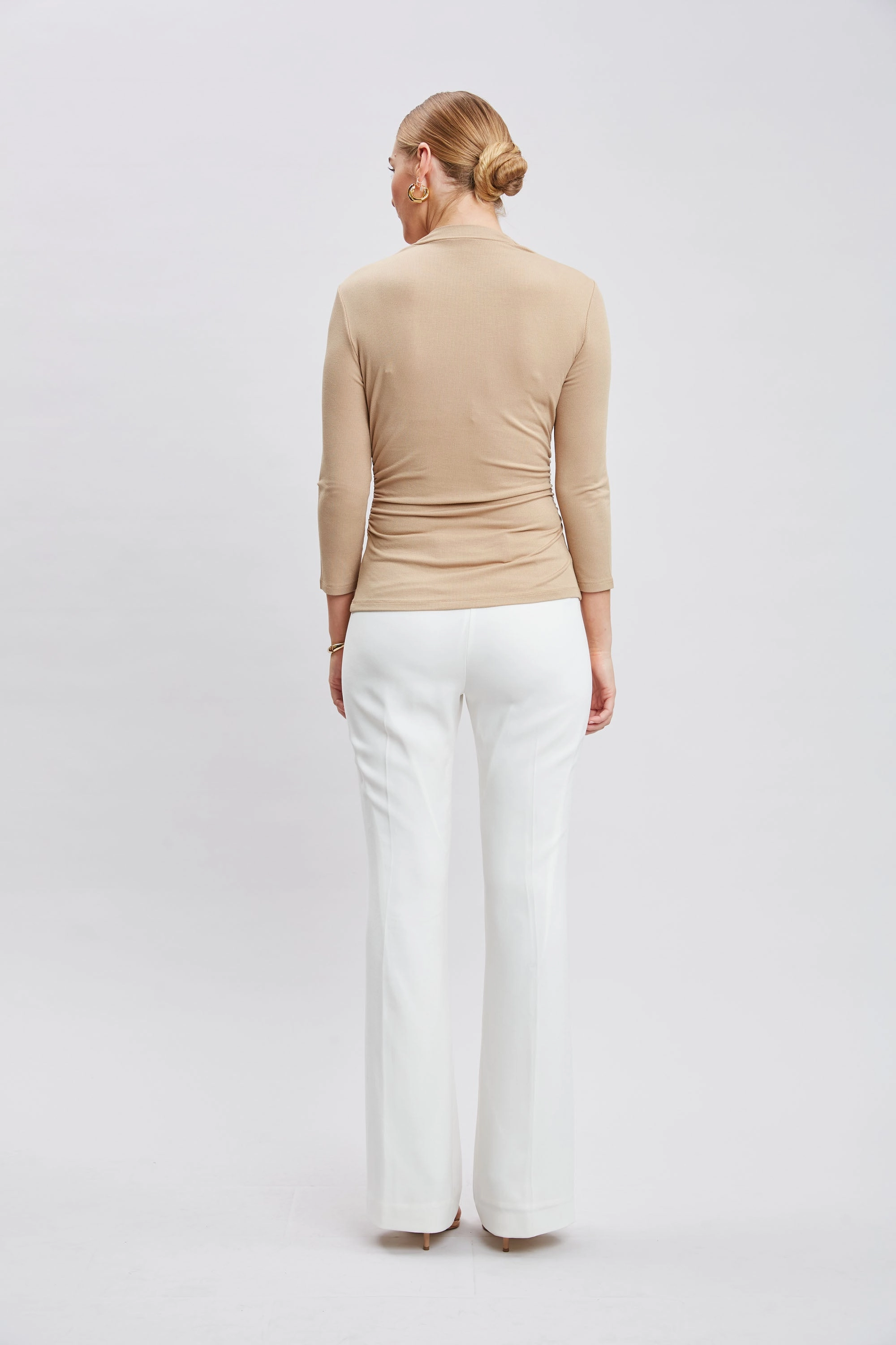 Asymmetric Rib Knit