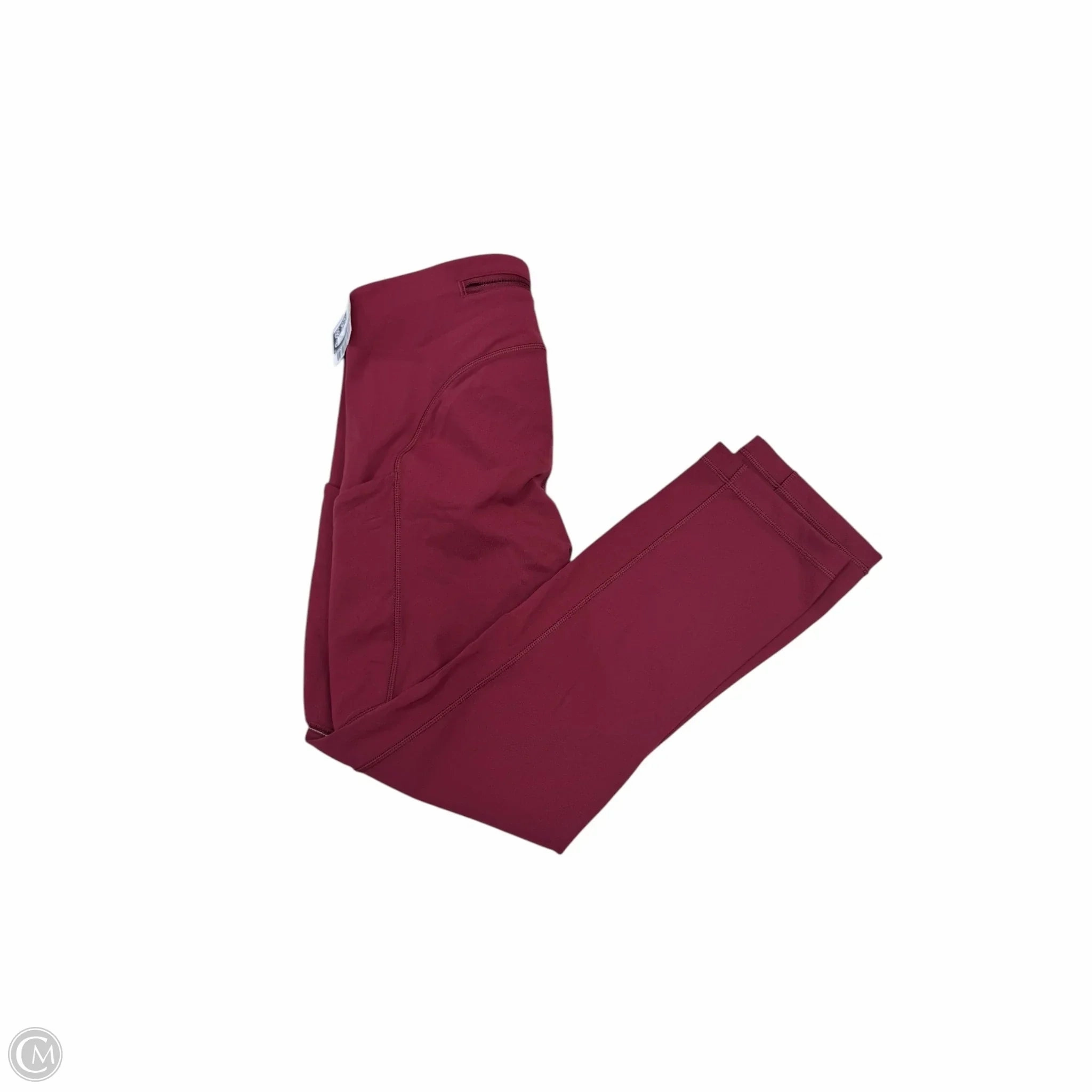 Athletic Capris By Lululemon In Red, Size: S