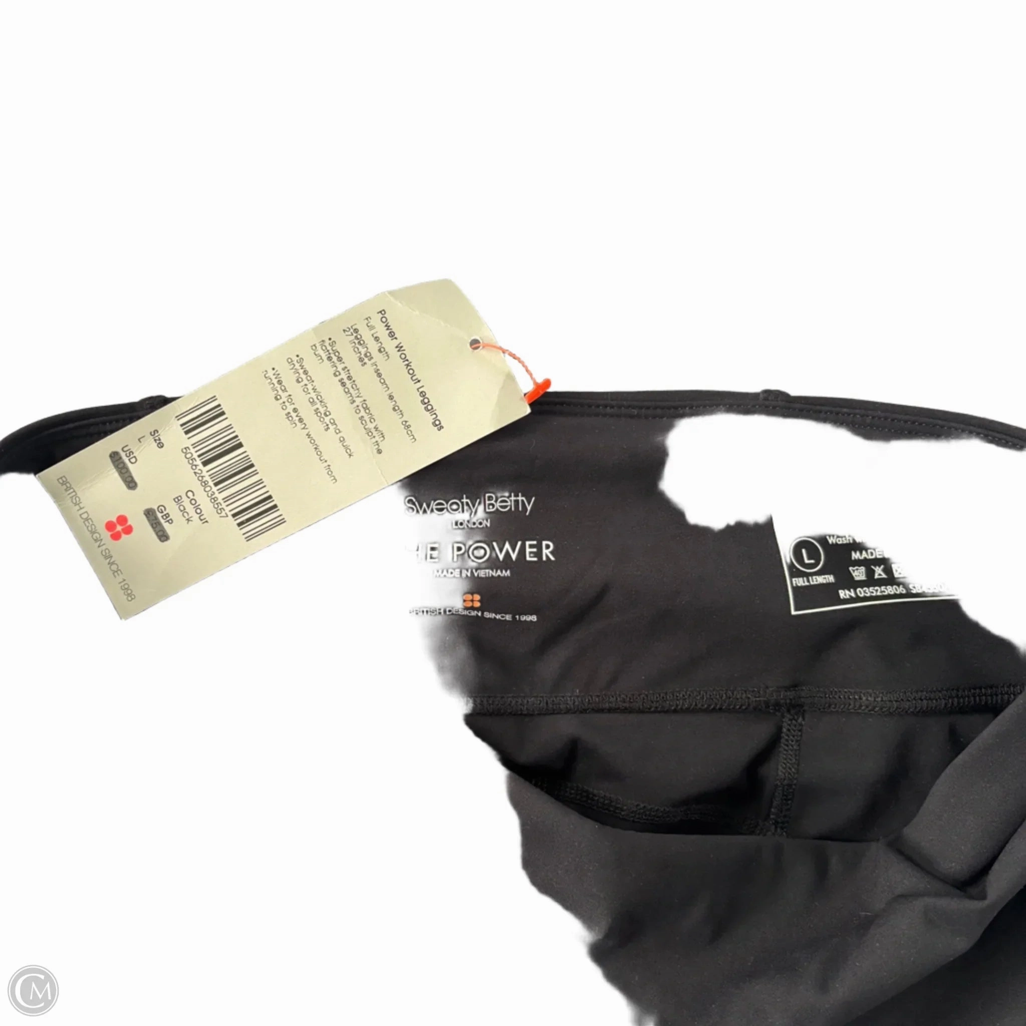 Athletic Leggings By Sweaty Betty In Black, Size: L
