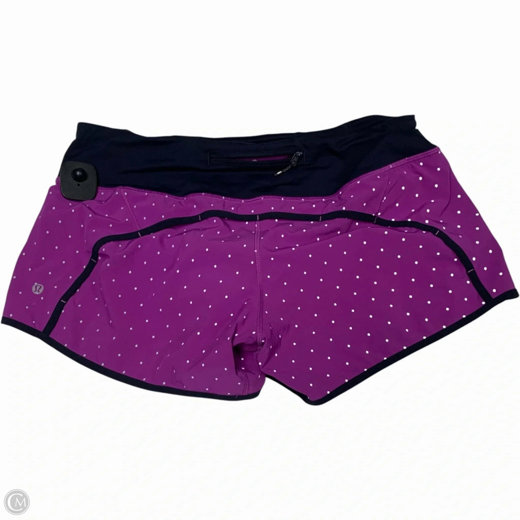 Athletic Shorts By Lululemon In Purple, Size: M