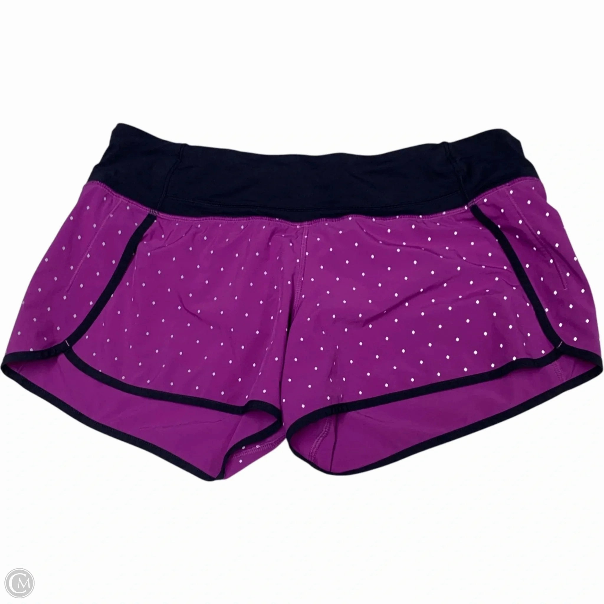 Athletic Shorts By Lululemon In Purple, Size: M