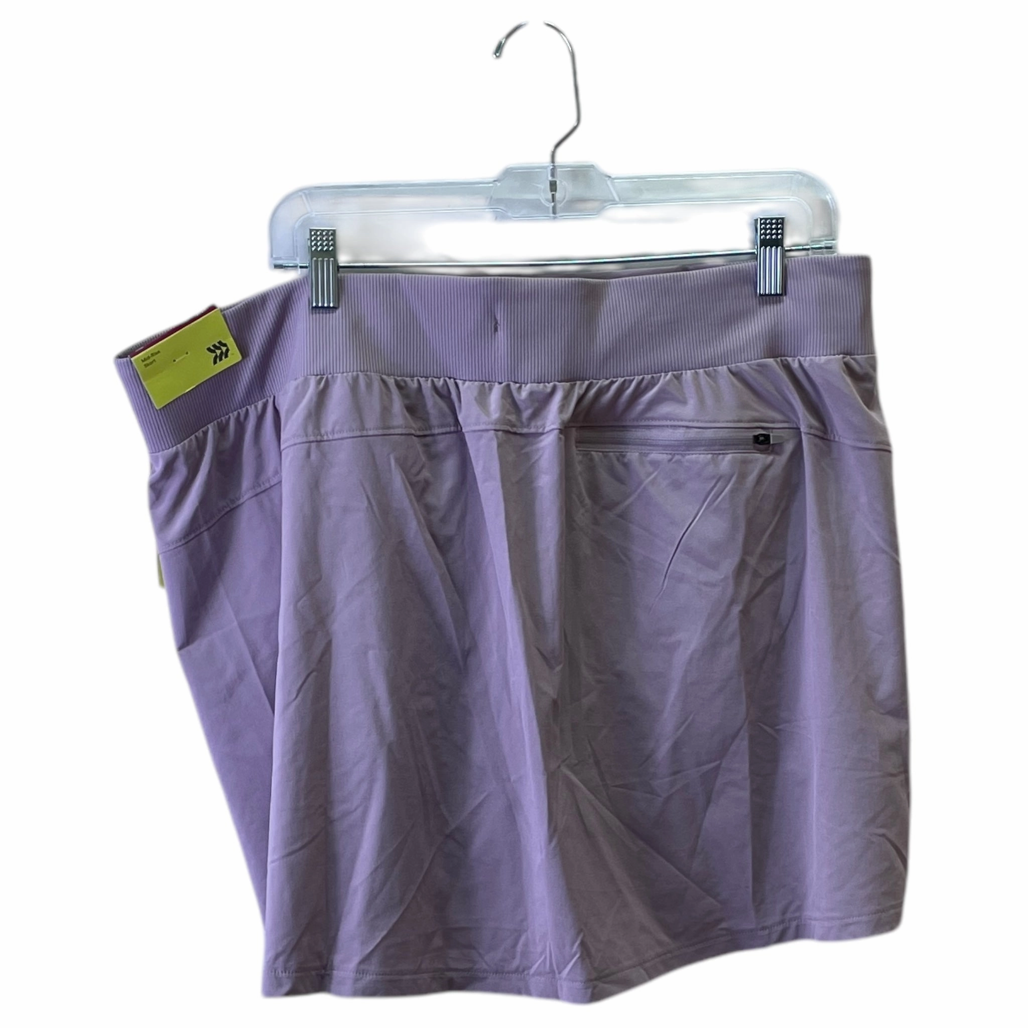Athletic Skort By All In Motion In Purple, Size:1X