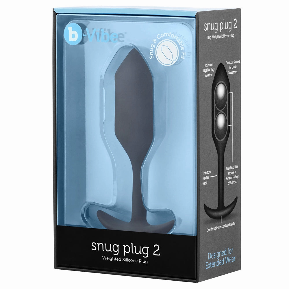 B-Vibe Weighted Snug Plug 2