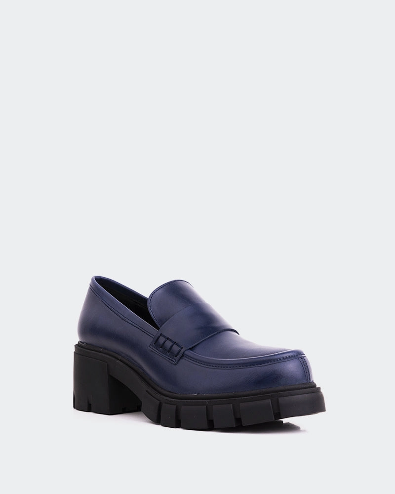 Bourges Navy Leather