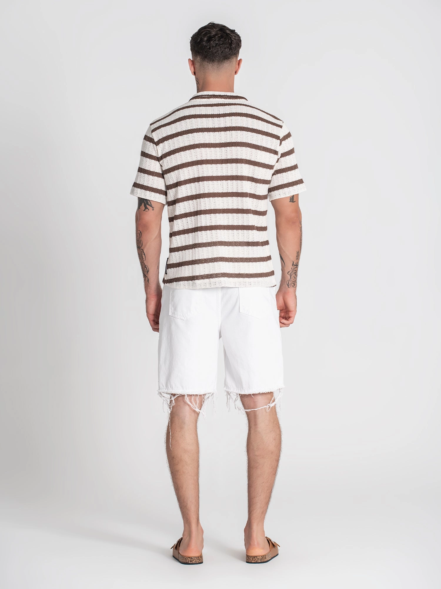Brown Nautic Club Shirt
