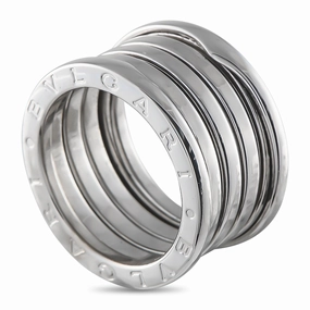 Bvlgari B.Zero1 18K White Gold Ring BV13-050525