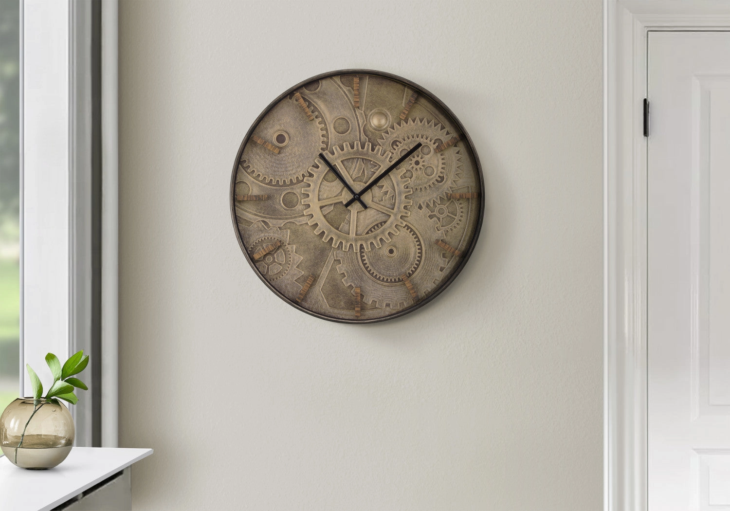 Cadence Clock - Brown