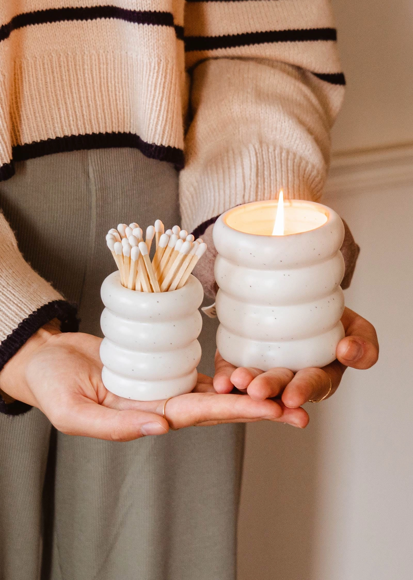 Ceramic Match Pot