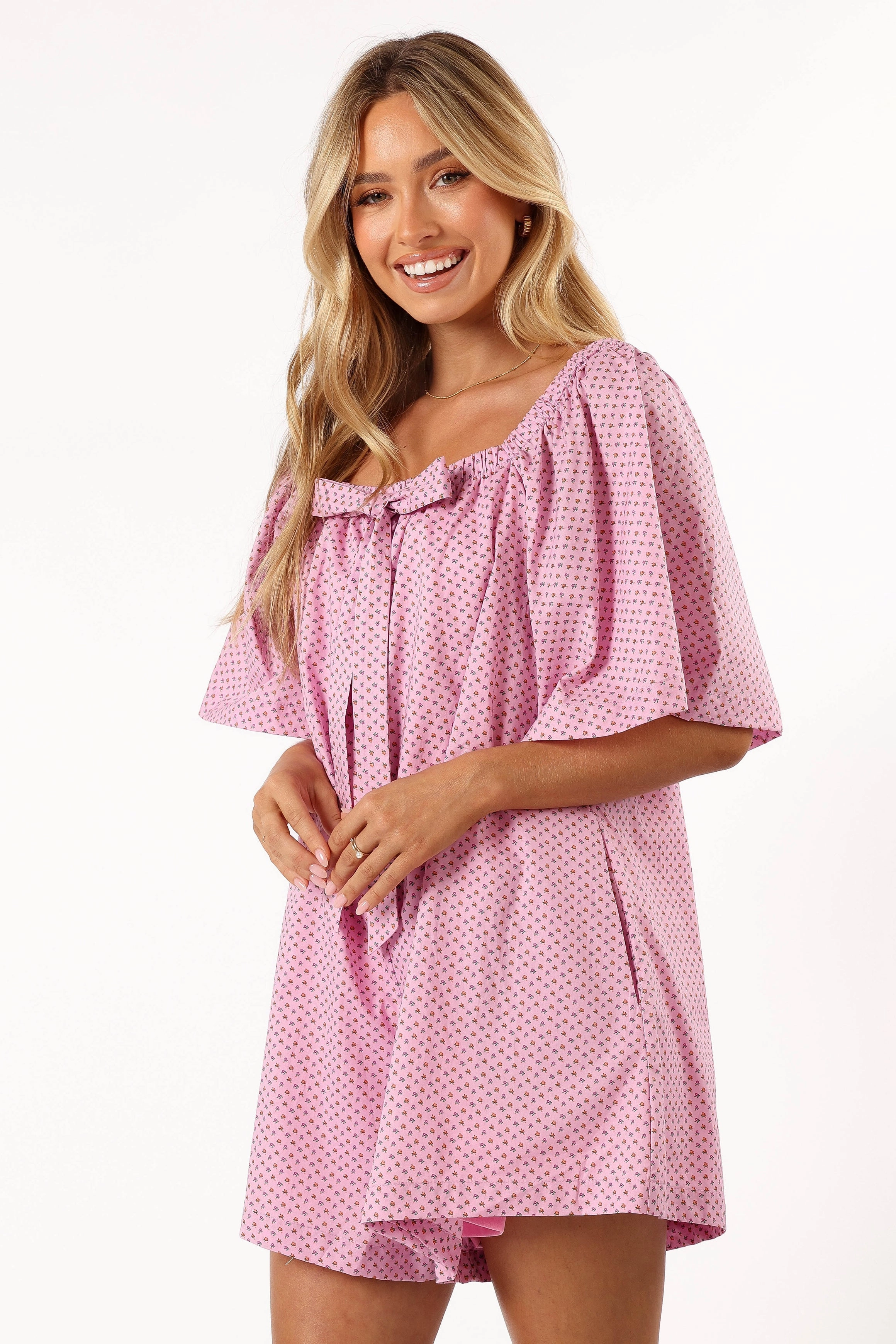 Chelsea Romper - Pink