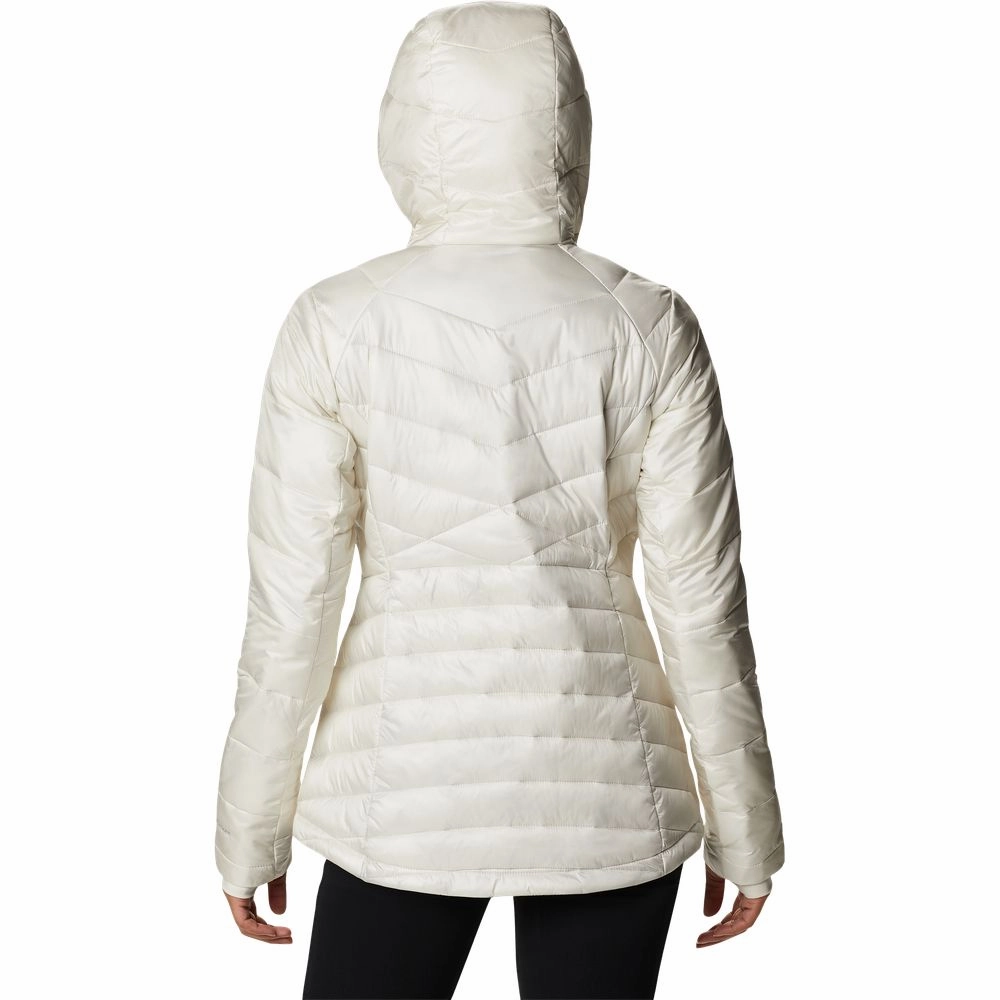 Columbia Joy Peak Hooded Jacket for Ladies - Chalk - M