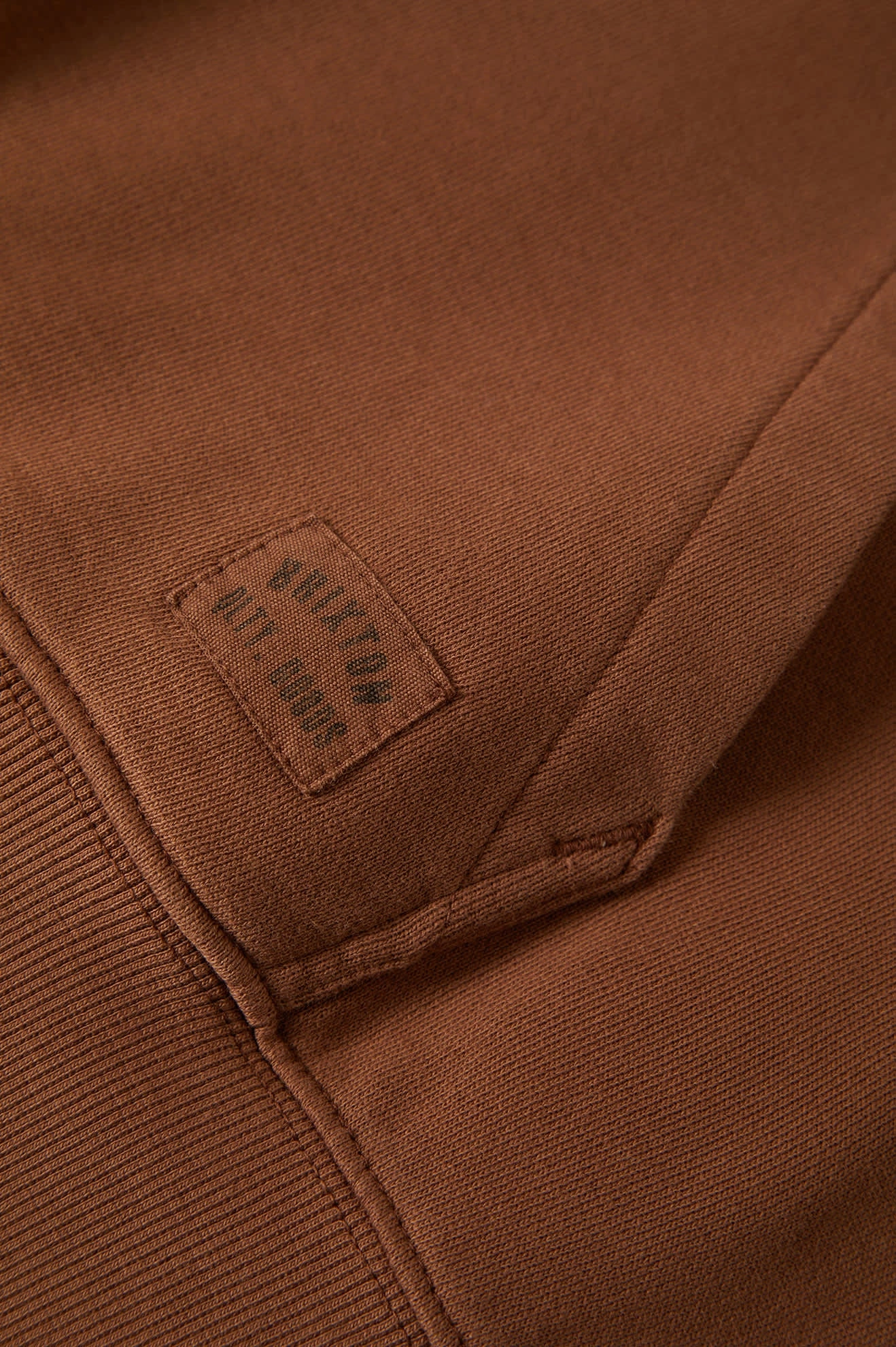 Cross Loop French Terry Hoodie - Pinecone Brown