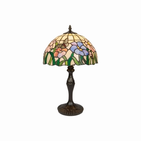 Dale Tiffany 19.5"L Whitney Tiffany Table Lamp - BEIGE ONE SIZE