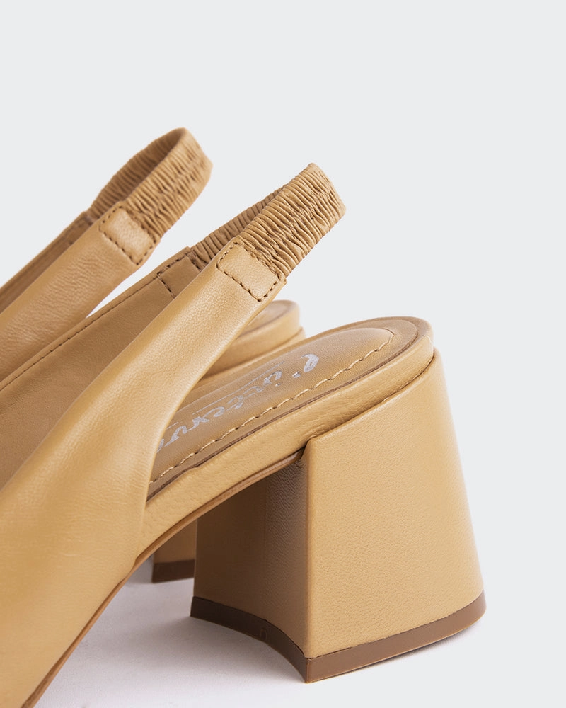 Dalida Camel Leather