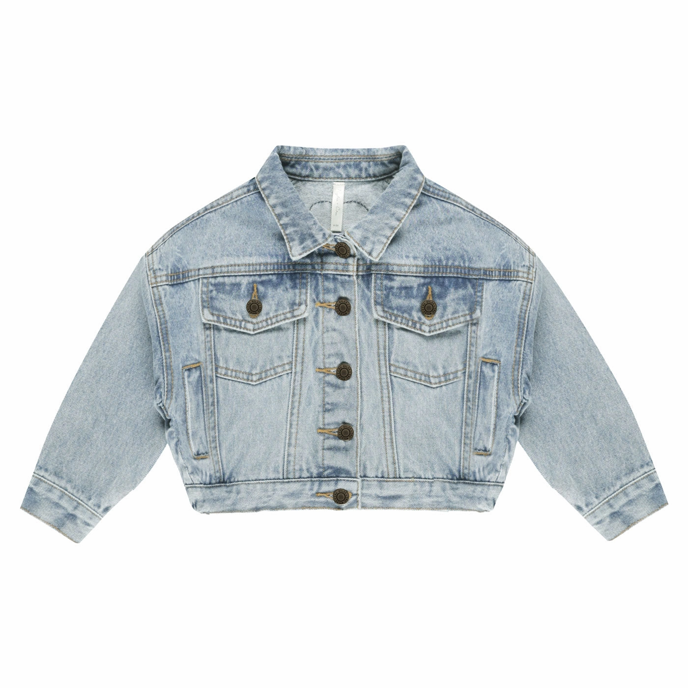 Denim Jacket - Light Washed Denim - Light Blue - FINAL SALE