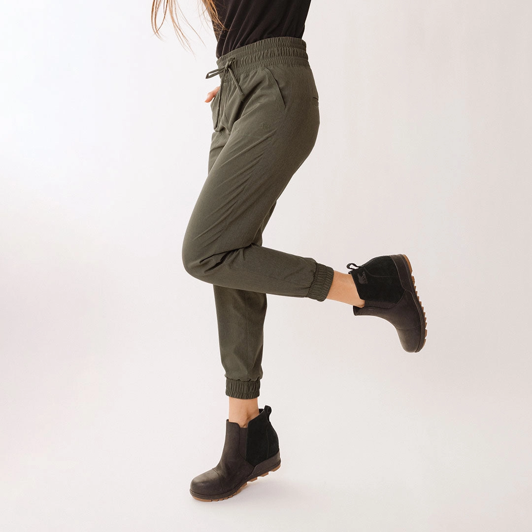 Destination Joggers, Heather Green