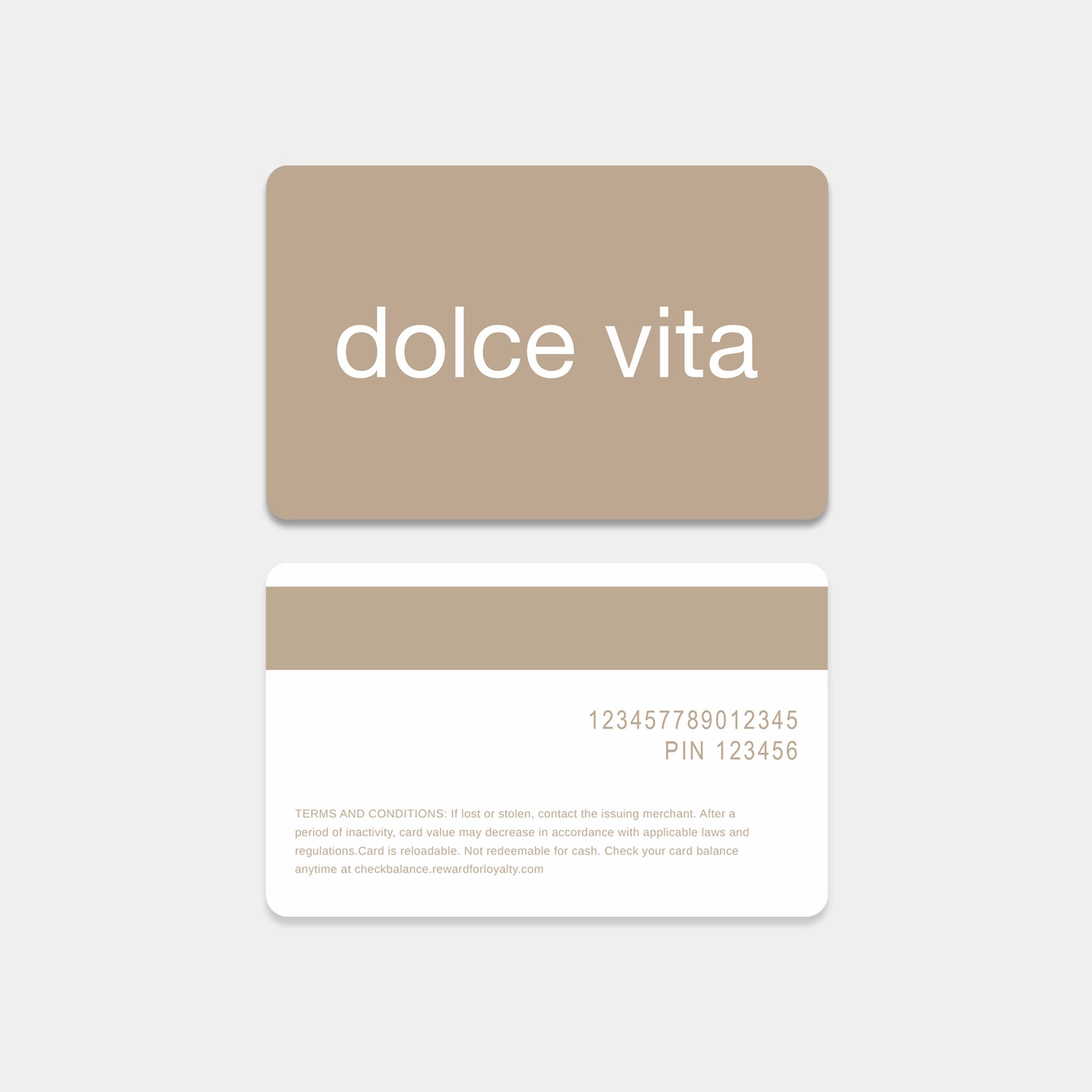DIGITAL GIFT CARD