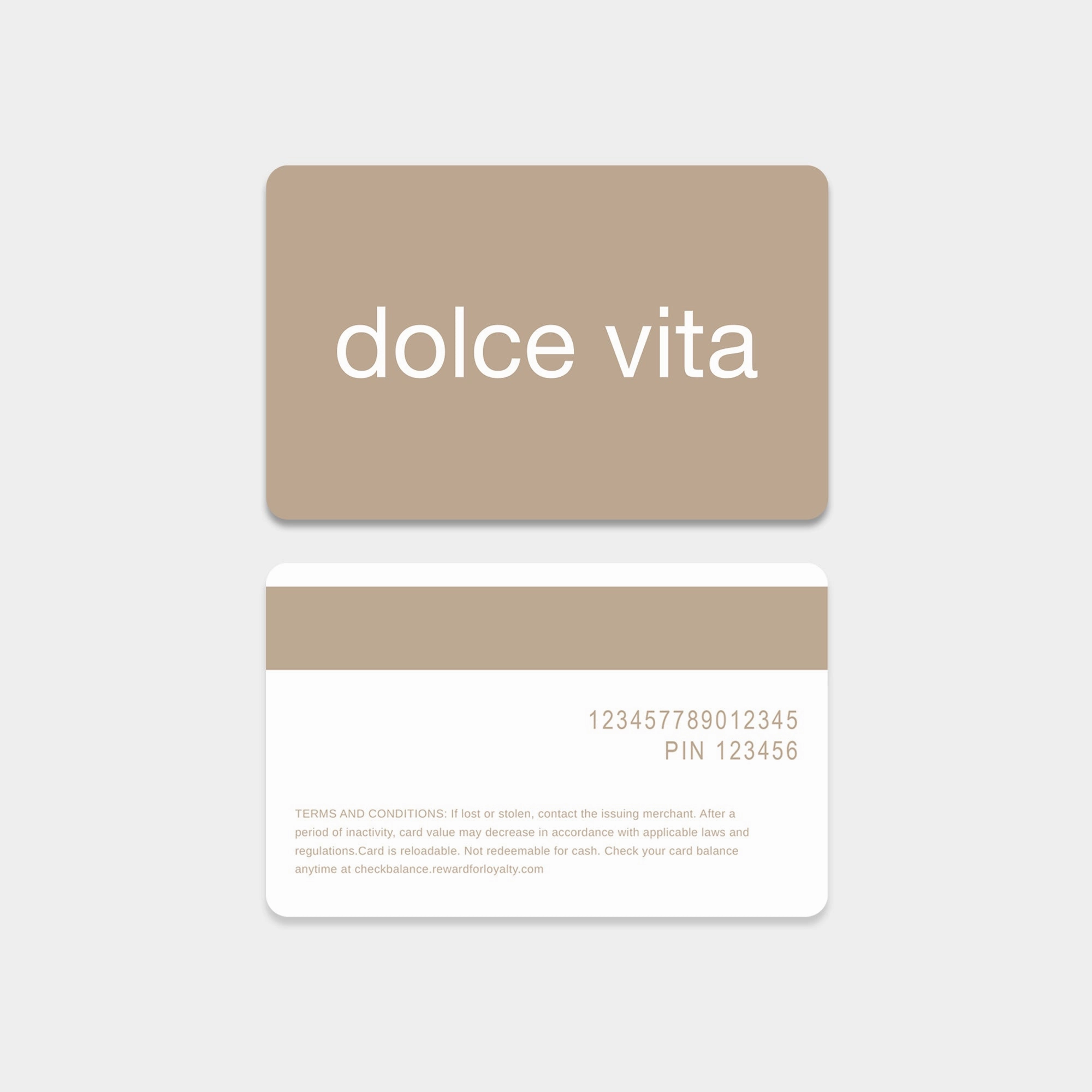 DIGITAL GIFT CARD