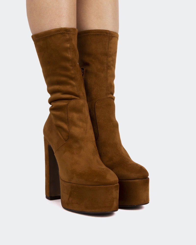 Dixie Tan Suede Stretch
