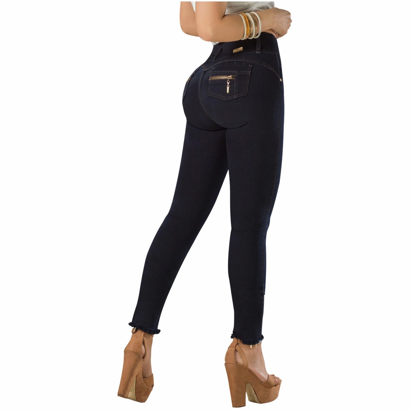 DRAXY 1321 Colombian Butt Lifting Skinny Jeans