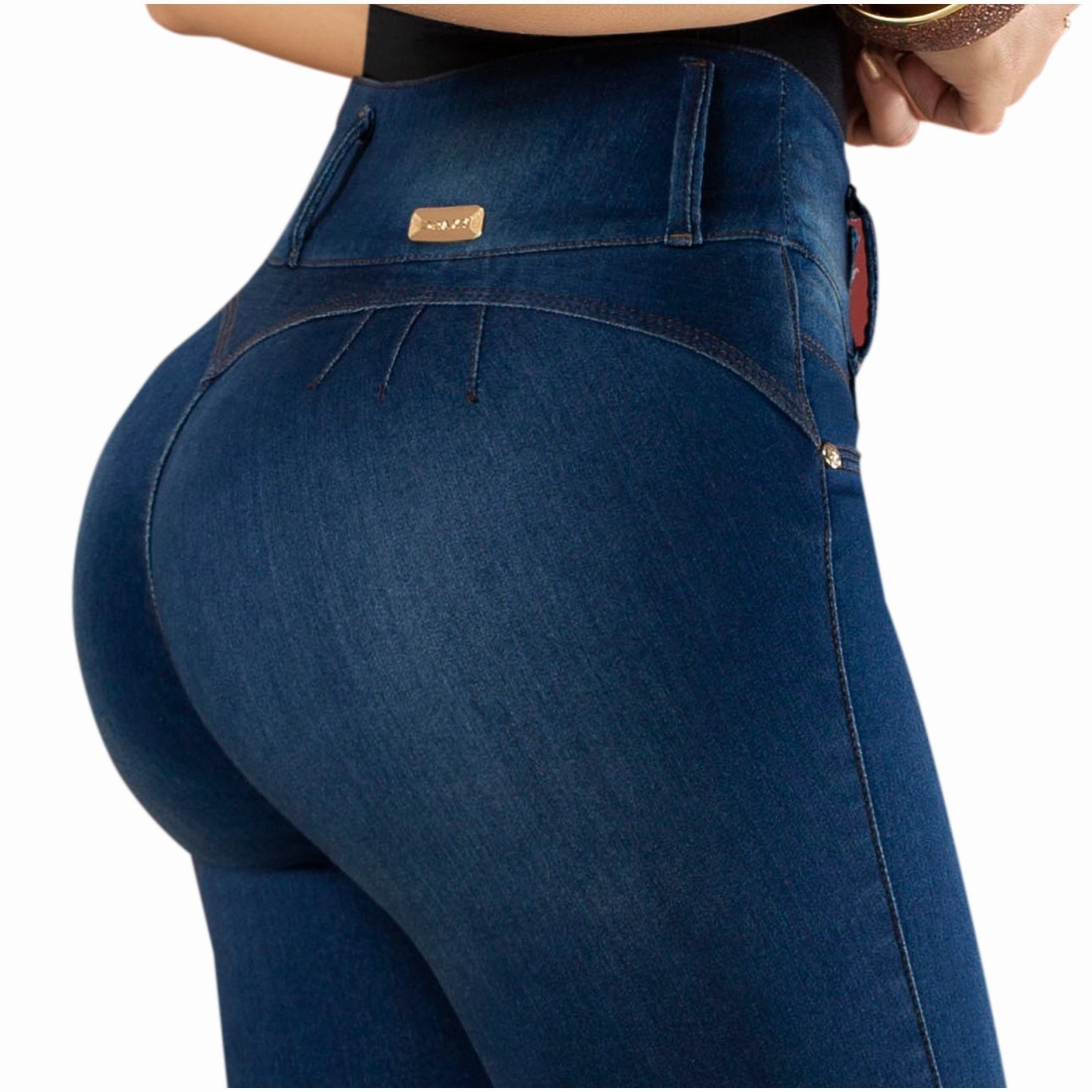 DRAXY 1322 Women Colombian Butt lifter Skinny Jeans