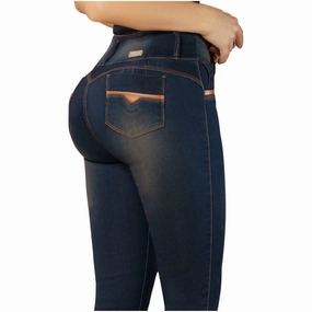 DRAXY 1326 Colombian Mid Rise Skinny Jeans