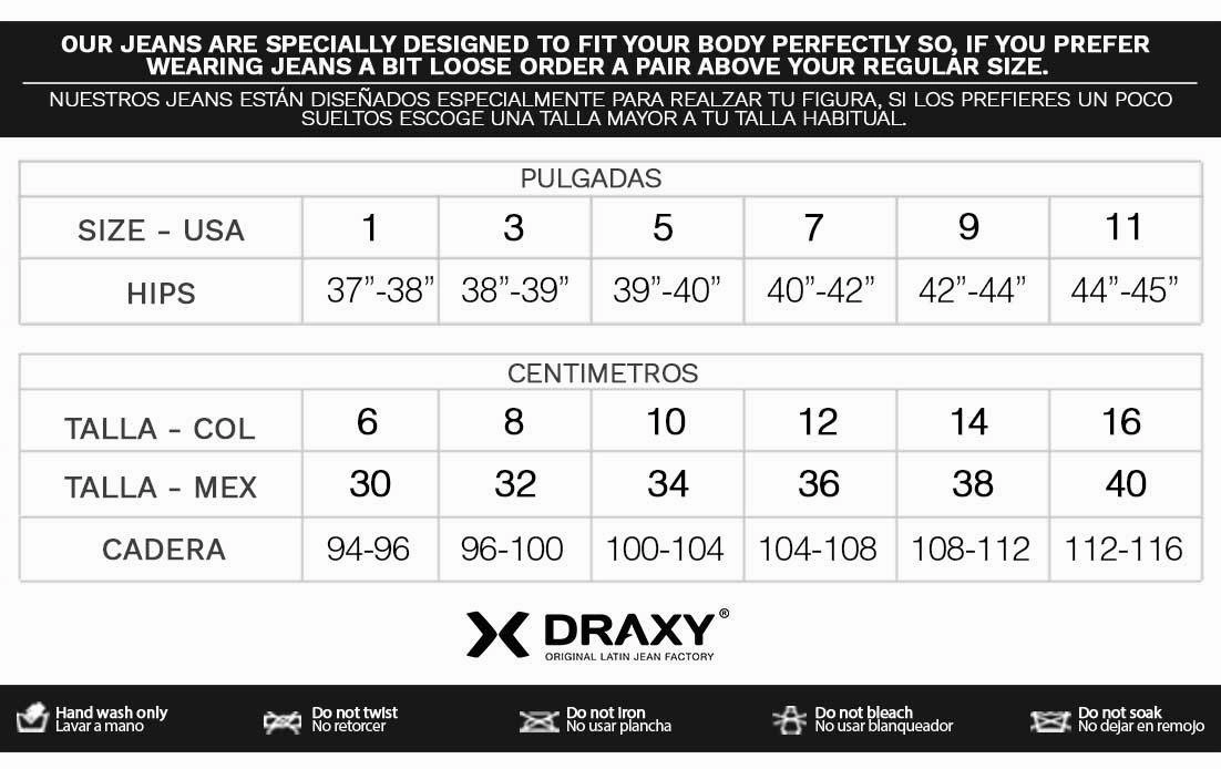 DRAXY 1326 Colombian Mid Rise Skinny Jeans