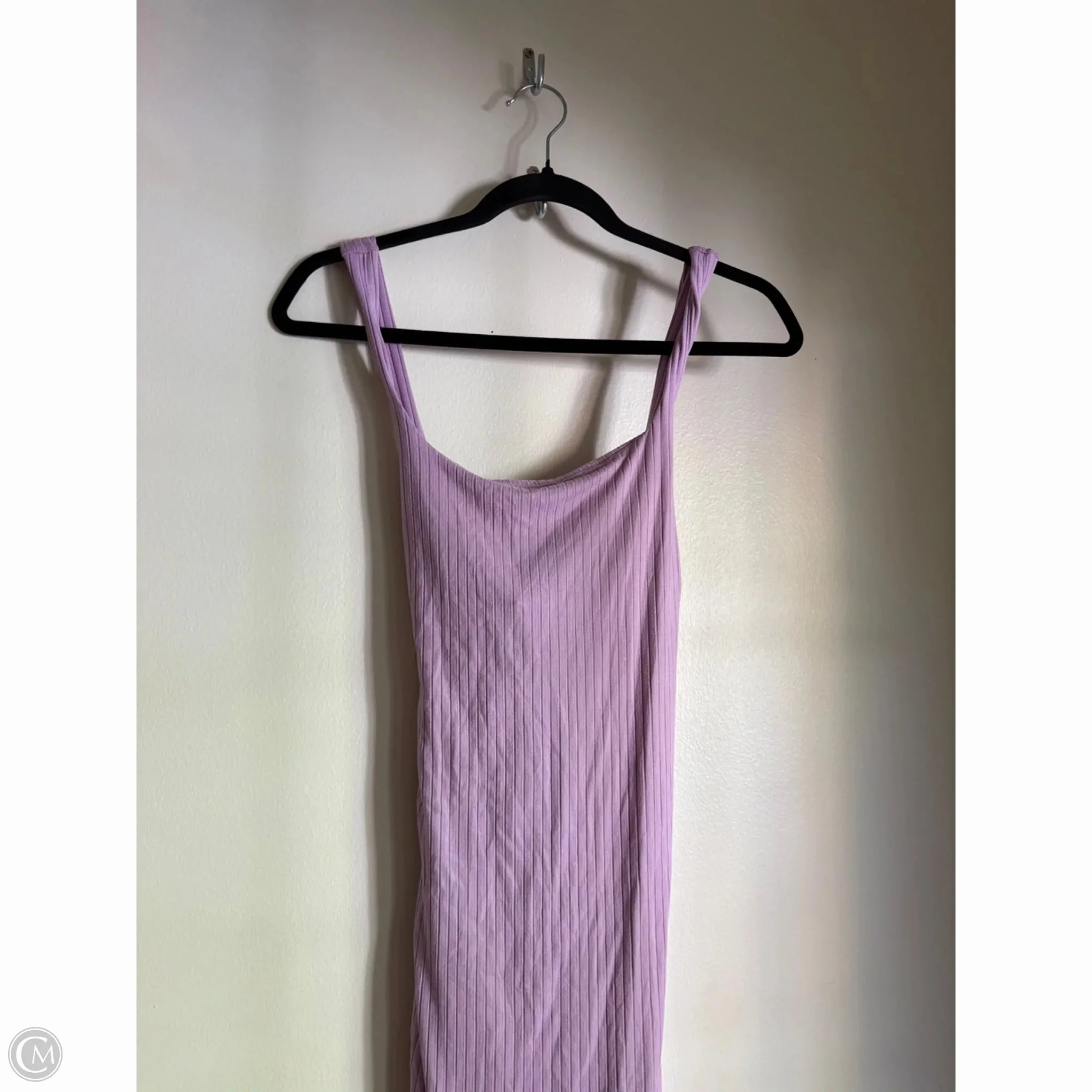 Dress Casual Midi By endless blu In Purple, Size: L