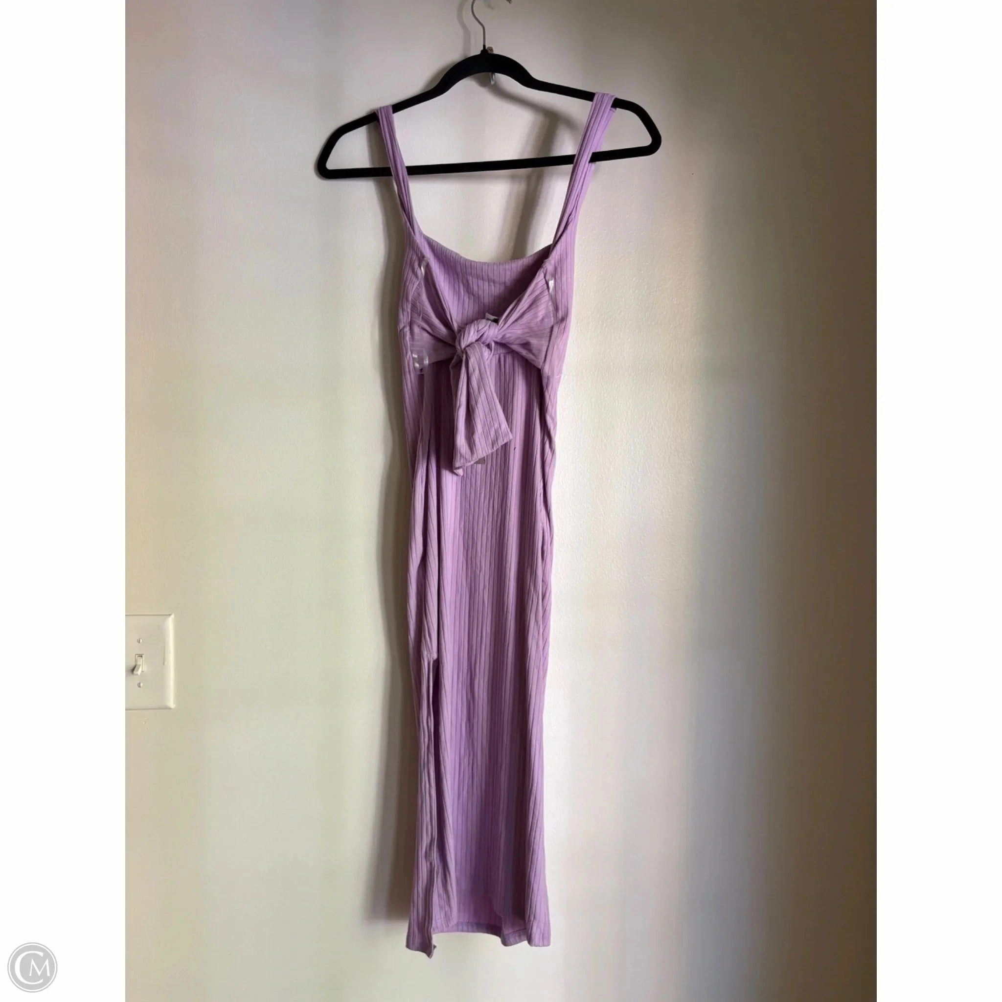 Dress Casual Midi By endless blu In Purple, Size: L