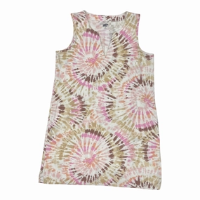Dress Casual Short By Lands End In Tie Dye Print, Size:L