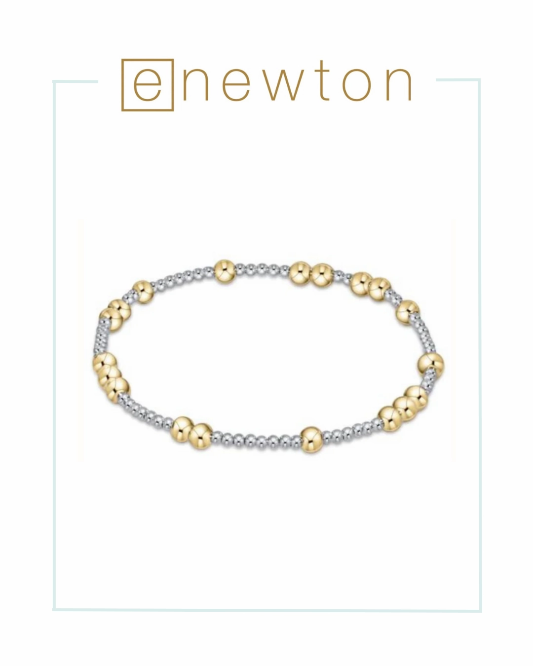 E-Newton Hope Unwritten Bracelet - Mixed Metal