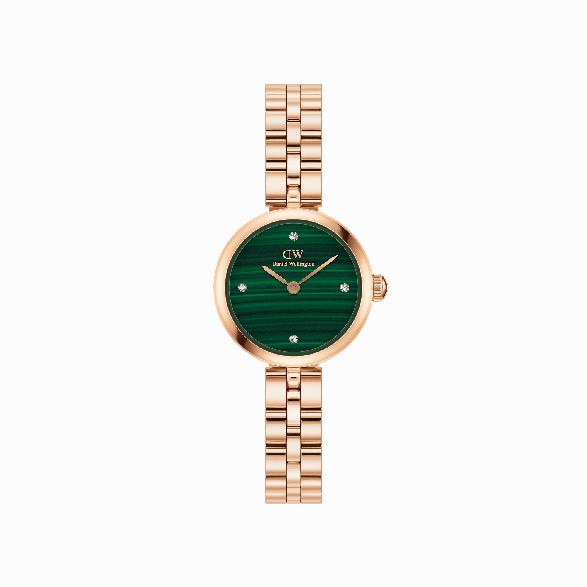 Elan Lumine Malachite Rose Gold