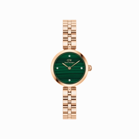 Elan Lumine Malachite Rose Gold