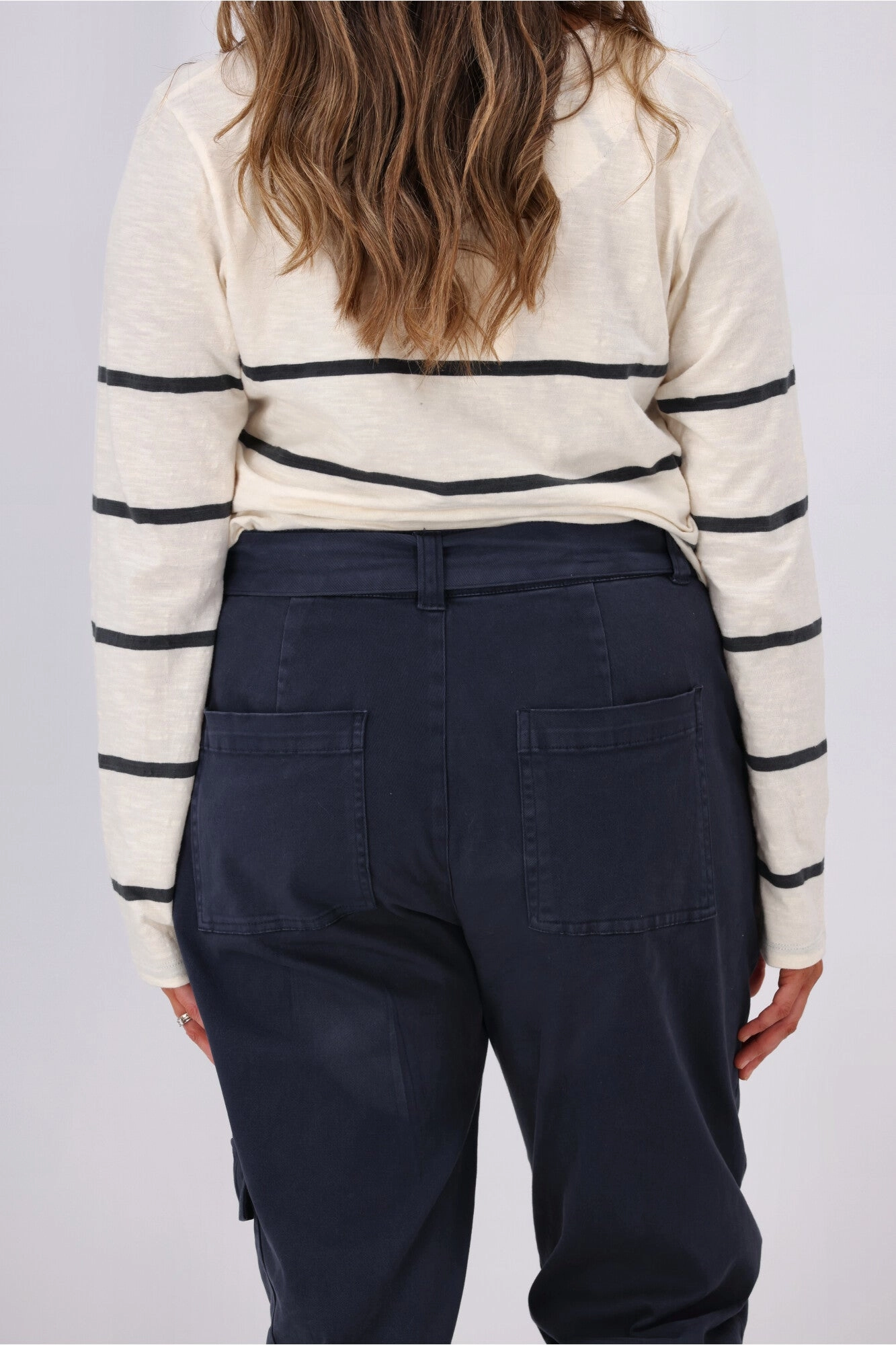 Elm Dahlia Cargo Pant Navy