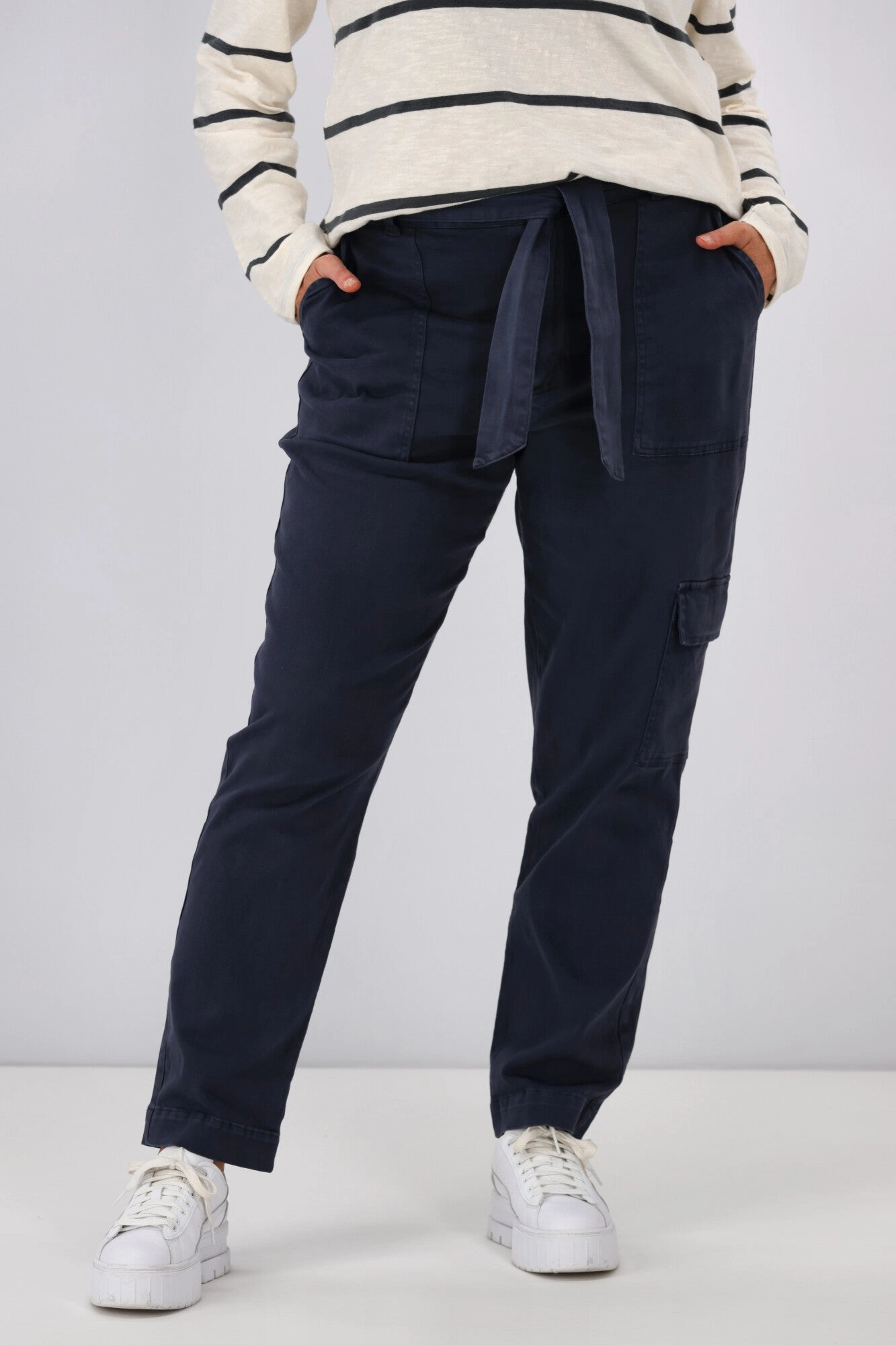 Elm Dahlia Cargo Pant Navy