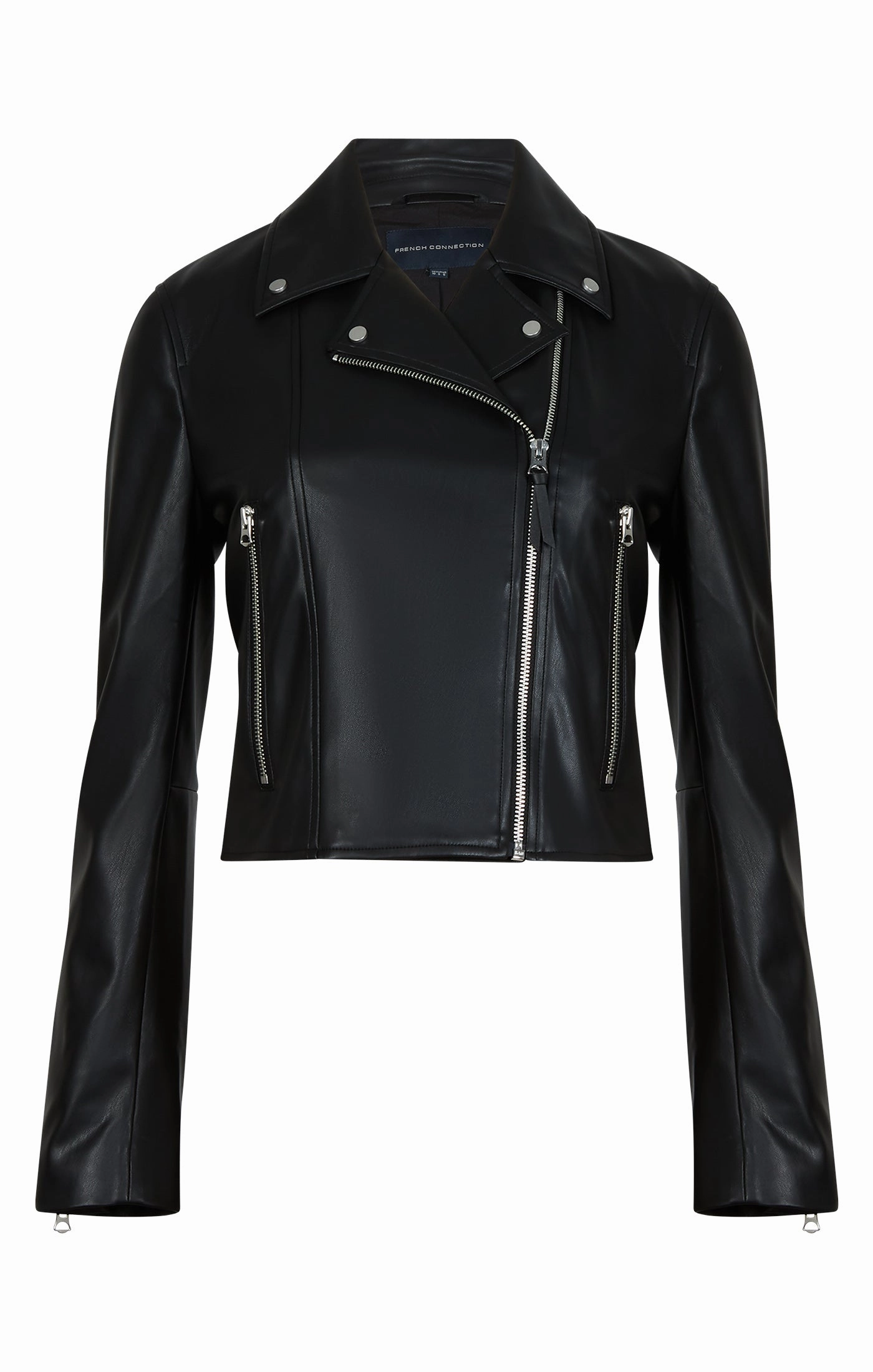 Etta PU Faux Leather Biker Jacket