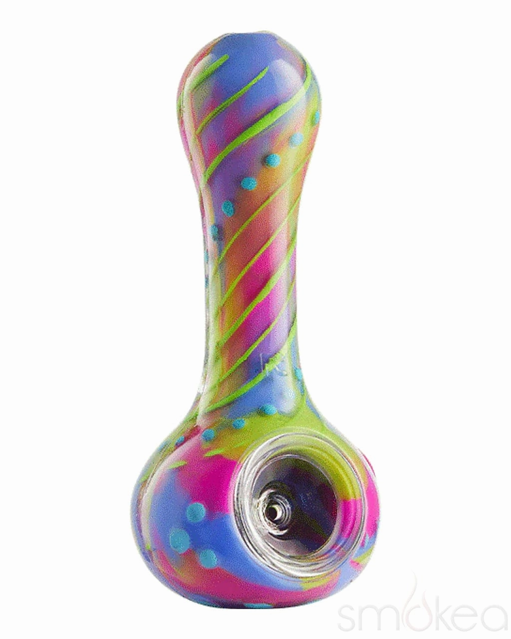Eyce Oraflex Floral Silicone Spoon