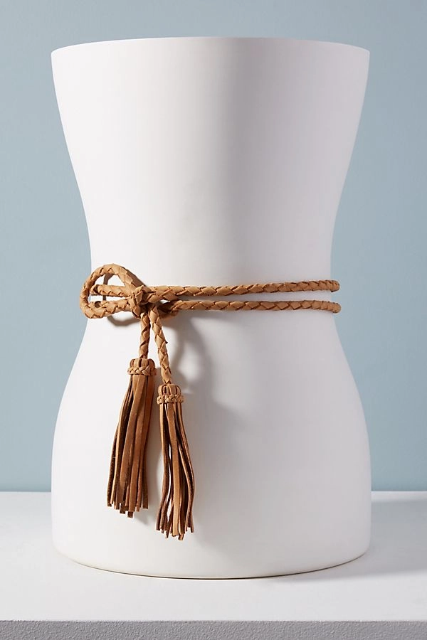 Fringe Soga Leather Belt