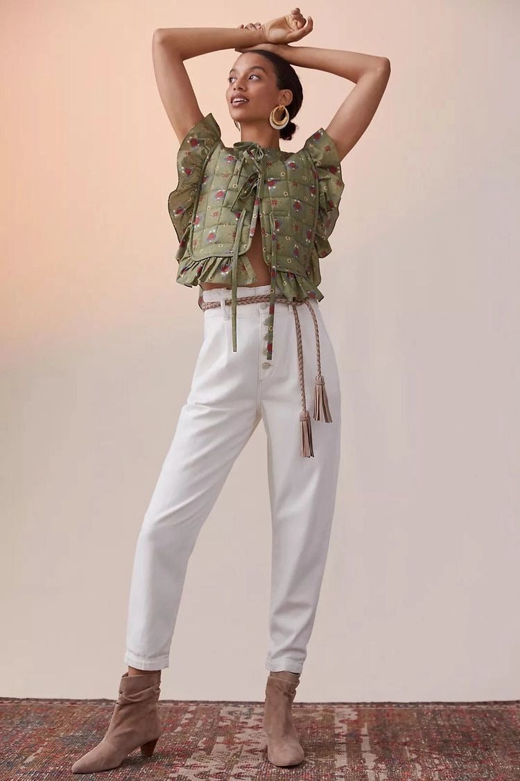 Fringe Soga Leather Belt