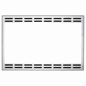 GE Stainless Steel 24" Optional Trim Kit for Microwave (1.1 Cu Ft)- JX1124STC