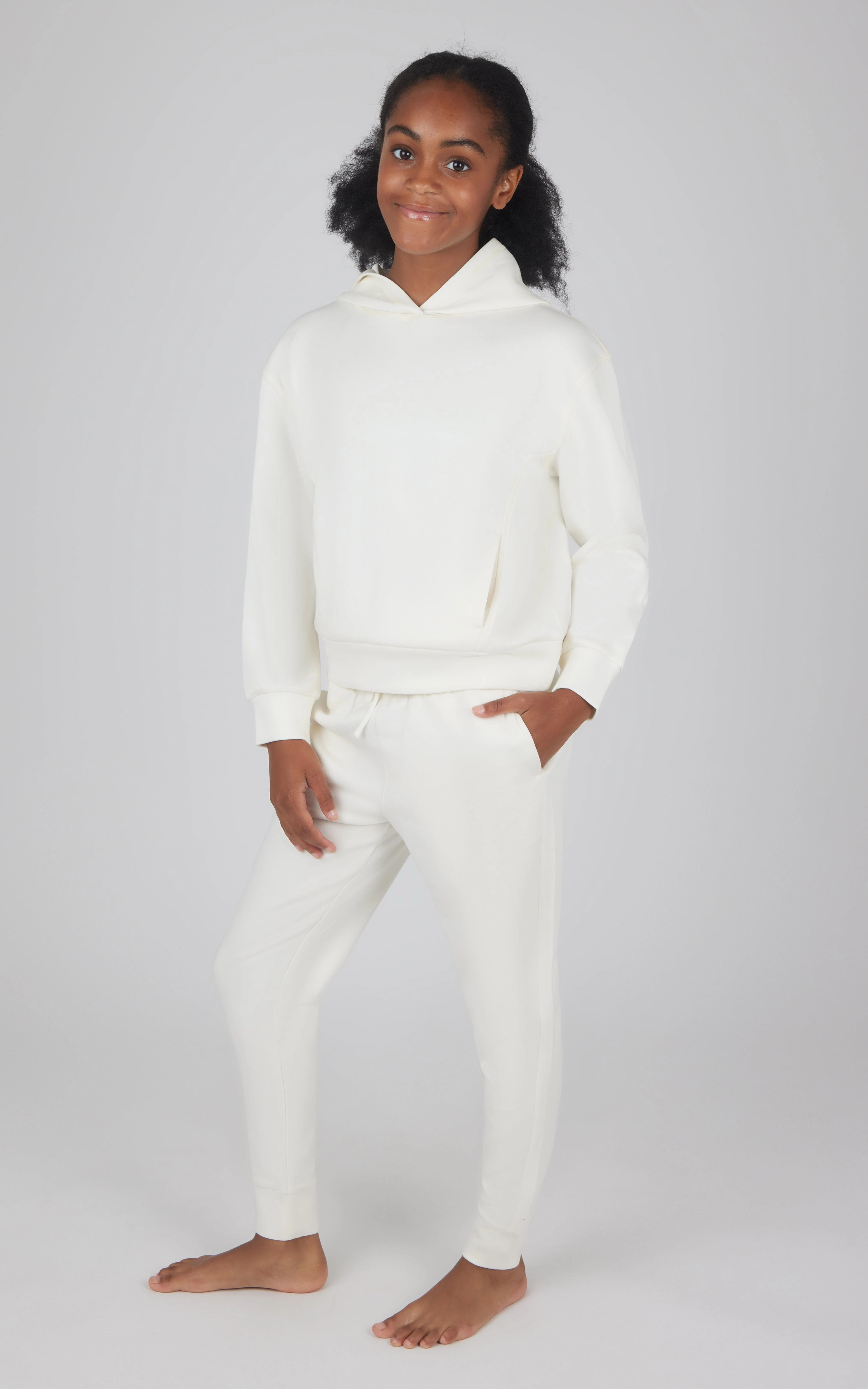 Girls 2 PC Pullover Hoodie   Jogger Set