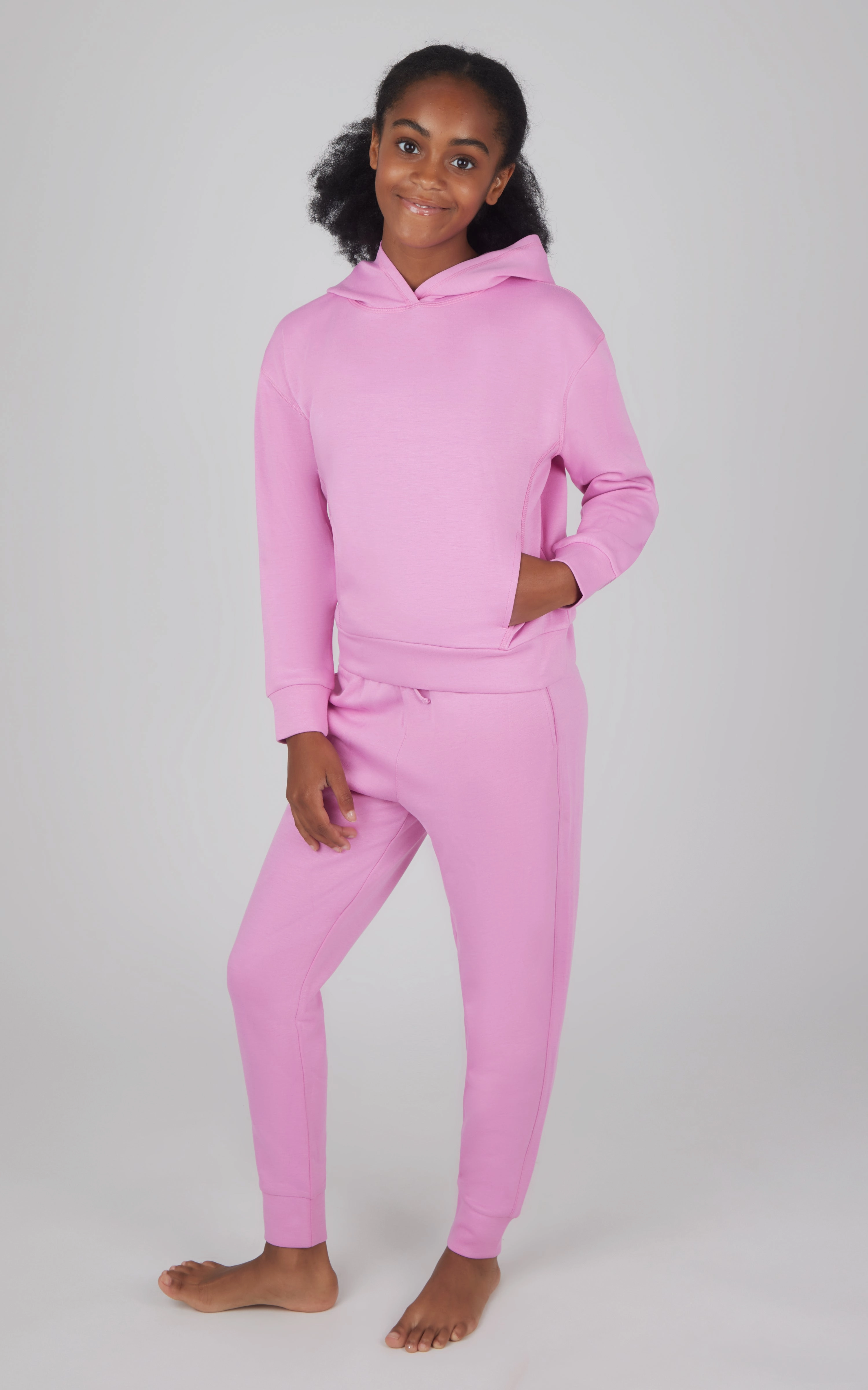 Girls 2 PC Pullover Hoodie   Jogger Set