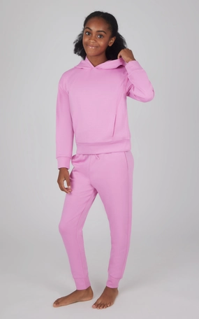 Girls 2 PC Pullover Hoodie   Jogger Set